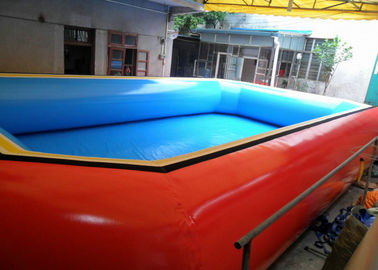 Bể bơi bơm hơi PVC màu xanh