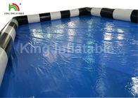 Bể bơi bơm hơi thương mại màu xanh cho người lớn Vui chơi với máy thổi CE