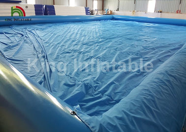 Bể bơi bơm hơi khổng lồ hình chữ nhật 20 X 15m bền và kín khí