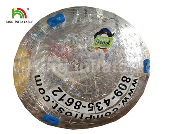 1.0mm PVC / TPU bơm hơi nước lăn bánh xe cho người lớn giải trí