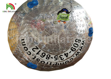 1.0mm PVC / TPU bơm hơi nước lăn bánh xe cho người lớn giải trí