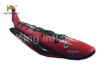 Red Shark Bơm hơi Fly Thuyền câu cá, Hệ thống kín khí 6 Người đàn ông PVC Thổi