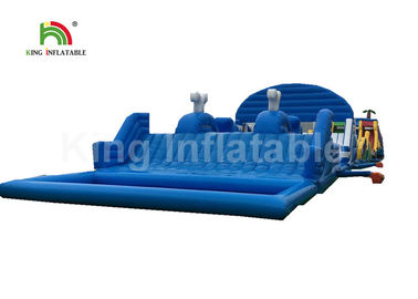 Khóa học vượt chướng ngại vật bơm hơi dài 40m tùy chỉnh cho người lớn CE EN14960