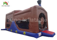 Lâu đài bơm hơi trẻ em, trampolines thương mại PVC 0,55mm
