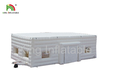 Khâu trắng PVC khâu khâu khối lều không thấm nước với máy thổi