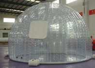 Lều bong bóng PVC 0,9mm / Lều trong suốt cho triển lãm quảng cáo