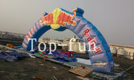 12m Span by 4m High Oxford Vải bơm hơi Arch để quảng cáo cho quảng cáo Red Bull