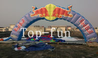 12m Span by 4m High Oxford Vải bơm hơi Arch để quảng cáo cho quảng cáo Red Bull