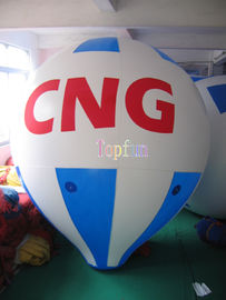 Bong bóng quảng cáo bơm hơi Heli PVC dài 0,18mm với Logo / Ảnh minh họa tùy chỉnh