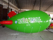 Bóng bay mặt đất bơm hơi quảng cáo ngoài trời lớn Helium Blimp với PVC 0,18mm - 0,2mm