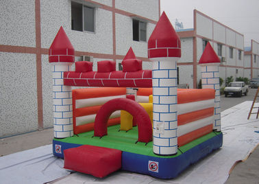 Lâu đài Bouncy thương mại bơm hơi với Slide