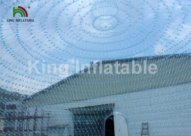 Không thấm nước 1.0mm PVC bơm hơi mái vòm bong bóng Cấu trúc hai lớp