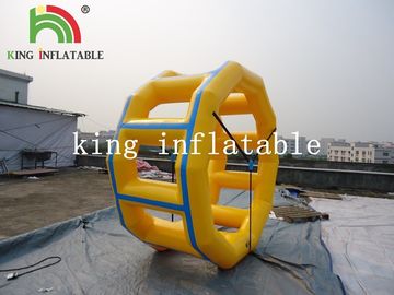 Đồ chơi bơm hơi bằng nhựa PVC tròn 0,9mm PVC / Đồ chơi nước lăn cho các trò chơi vui nhộn