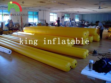Đồ chơi nước bơm hơi màu vàng kín / PVC L 4,5m * D Cổng 0,3m / Phao đánh dấu