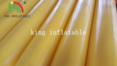 Đồ chơi nước bơm hơi màu vàng kín / PVC L 4,5m * D Cổng 0,3m / Phao đánh dấu