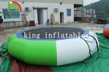 5m D Đồ chơi bơm hơi PVC màu xanh lá cây / trắng cho người lớn