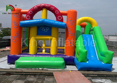 Công viên giải trí bơm hơi Lâu đài / Nhà máy bay Bouncy với in logo