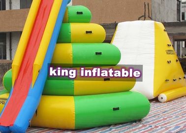 Công viên nước bơm hơi đầy màu sắc Combo Tháp nước trượt và tảng băng trôi, Leo N Slide