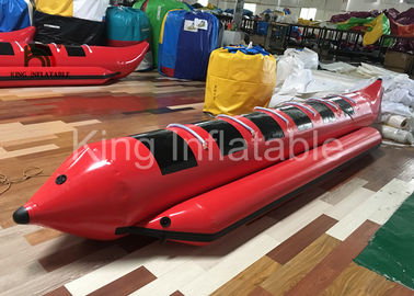Red Water Game Banana Boat Bơm hơi Fly Fly Fishing For Water Racing Sport