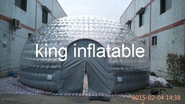 Lều khí thổi trong suốt 1.0 Mm PVC Đường kính 5m CE Phê duyệt