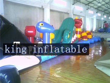 Bạt PVC 0,9mm Bounce Nhà trượt nước cho bể bơi