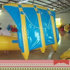 Durabla PVC từ plato màu sắc sống động hình dạng khác nhau thuyền chuối câu cá đôi