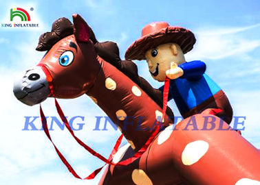 Giant Cowboy Bouncy Castle Lâu đài cho người lớn và trẻ em để ăn mừng