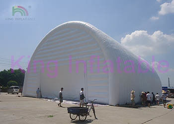 Lều sự kiện bơm hơi Plato PVC tráng với máy thổi CE cho kho