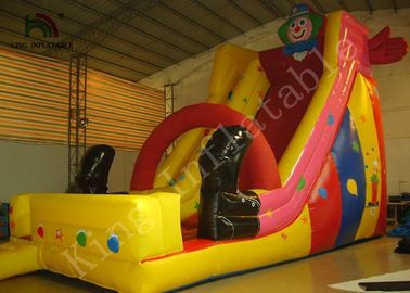 7 * 4 * 5,5m bơm hơi khô chủ đề chú hề PVC Bounce House For Kids