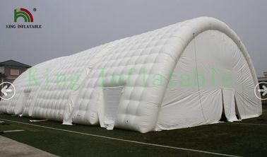 Lều tiệc cưới thổi phồng trắng 24m * 10m / Lều tổ chức sự kiện ngoài trời