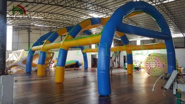 Trang trí quảng cáo bơm hơi quảng cáo mở PVC ống hình dạng / thổi lên không khí lều