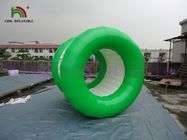Đồ chơi bóng bơm hơi bằng nhựa PVC màu xanh lá cây / trắng cho công viên nước