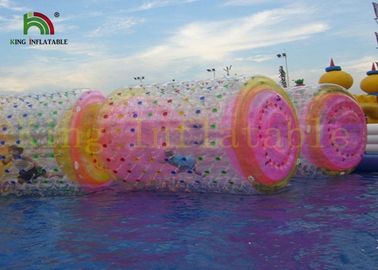 Con lăn đồ chơi nước PVC / TPU trong suốt khổng lồ cho trẻ em và người lớn