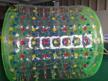Con lăn đồ chơi nước PVC / TPU trong suốt khổng lồ cho trẻ em và người lớn