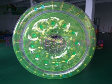 Con lăn đồ chơi nước PVC / TPU trong suốt khổng lồ cho trẻ em và người lớn