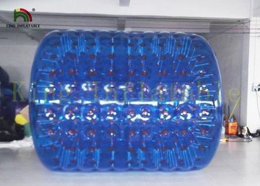 Blue Big bơm nước đồ chơi cán bền 1.0mm PVC / PTU bơm hơi đồ chơi ngoài trời