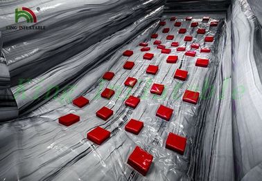 Xám Đôi Lanes Bơm hơi khô Trượt đá Leo lên Vách đá để giải trí