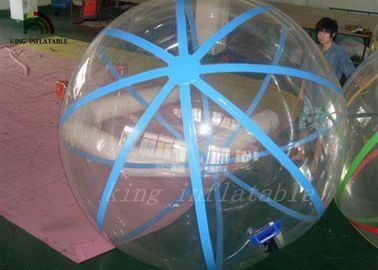 Dây đầy màu sắc bền PVC / PTU bóng nước đi bộ bơm hơi bằng máy hàn khí nóng
