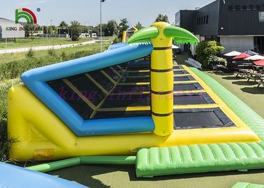Combo nhiều sân chơi Công viên giải trí bơm hơi Màu sáng bền