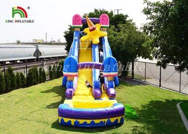 Kem đầy màu sắc Trượt nước Trượt một làn chống cháy