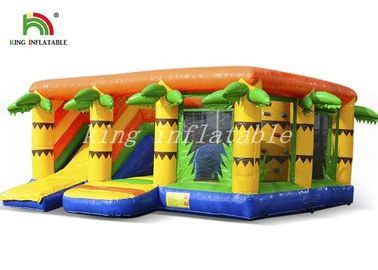 Bạt PVC 0,55mm bơm hơi thương mại Bounce House Combo Sân chơi