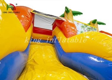 Trượt nước PVC chống nước với hồ bơi / Bouncer Combo Sân chơi