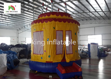 PVC Tarpaulin Sinh nhật Nhảy Lâu đài Bounce House cho trẻ mới biết đi