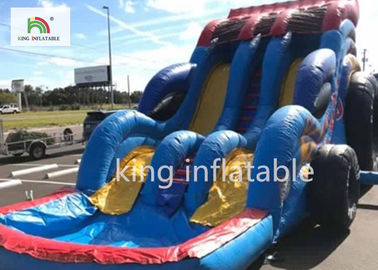 Phong cách xe hơi bơm hơi Bounce khô cho công viên giải trí
