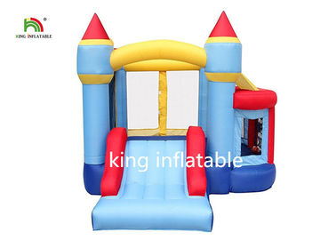 Nhà nhỏ bơm hơi đầy màu sắc Castle Castle Bounce House 210D