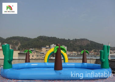 Bể bơi trong rừng Jungle Pool Bể bơi Elliptic Ranibow cho PVC ngoài trời