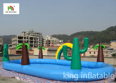 Bể bơi trong rừng Jungle Pool Bể bơi Elliptic Ranibow cho PVC ngoài trời