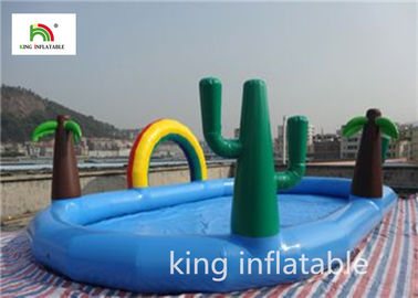 Bể bơi trong rừng Jungle Pool Bể bơi Elliptic Ranibow cho PVC ngoài trời
