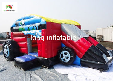 Phong cách xe hơi bơm hơi lâu đài với bước cho bé trai Kích thước tùy chỉnh