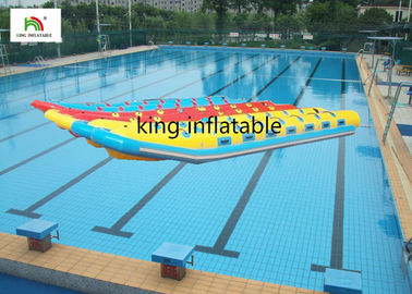 16 người PVC Bạt phao câu cá bơm hơi khổng lồ với đôi cốt thép